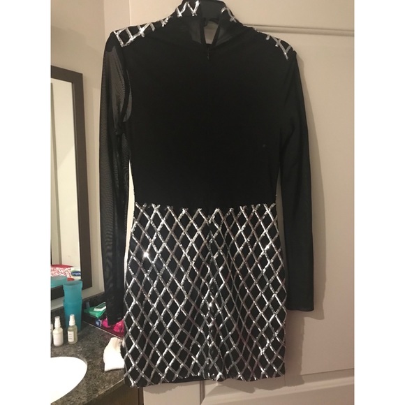 Sequin Mesh Dress - Picture 3 of 3